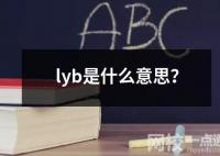 lyb是什么意思？