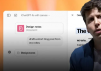 ChatGPT上线全新功能Canvas 究竟有什么用处？